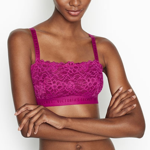 Victoria's Secret Other - 🥳LAST ONE (S)🥳BUY 1 GET 1 FREE VICTORIA SECRET LOGO BRALETTE